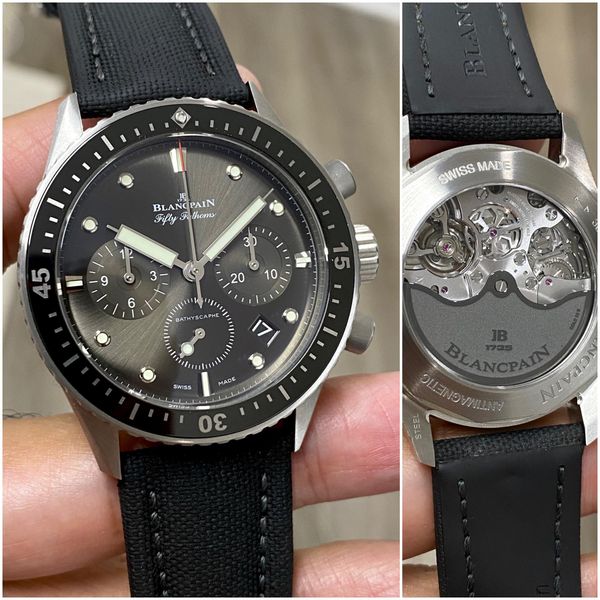 Blancpain Fifty Fathoms Bathyscaphe Flyback Chronograph