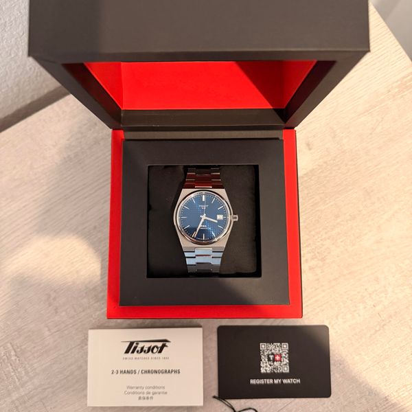 [WTS] Tissot PRX 38mm Titanium Powermatic 80 Automatic Blue…