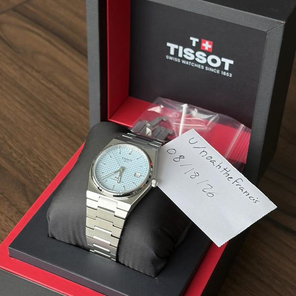 [WTS] REPOST PRICE DROP Tissot PRX Powermatic 80 40mm Ice B…