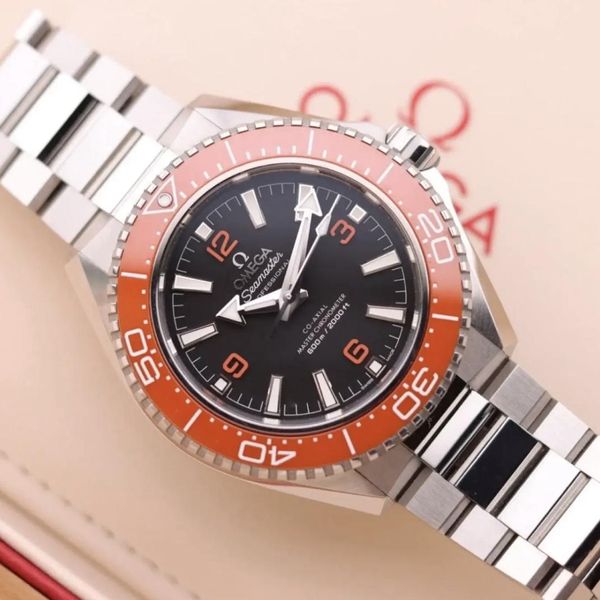 FS:  Omega Seamaster Planet Ocean Orange Bezel 42mm 217.30.…