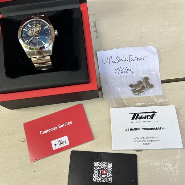 [WTS] Tissot Gentleman Open Heart Powermatic 80- $499 shipp…