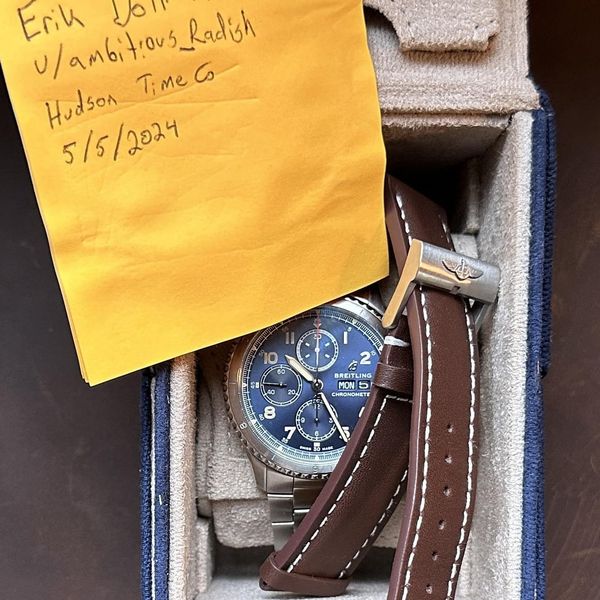 [WTS] Breitling Navitimer 8 Chronograph A13314 - Blue Chron…