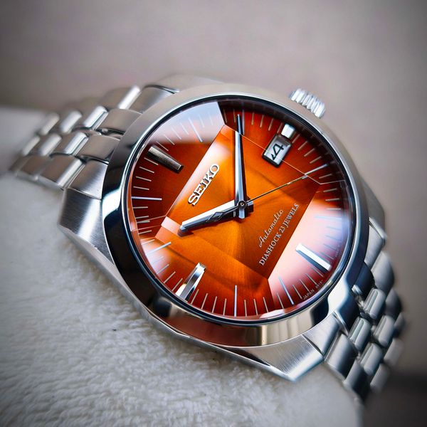 [WTS] Seiko SARB005 JDM Amber Sunburst "Faceted sapphire cr…