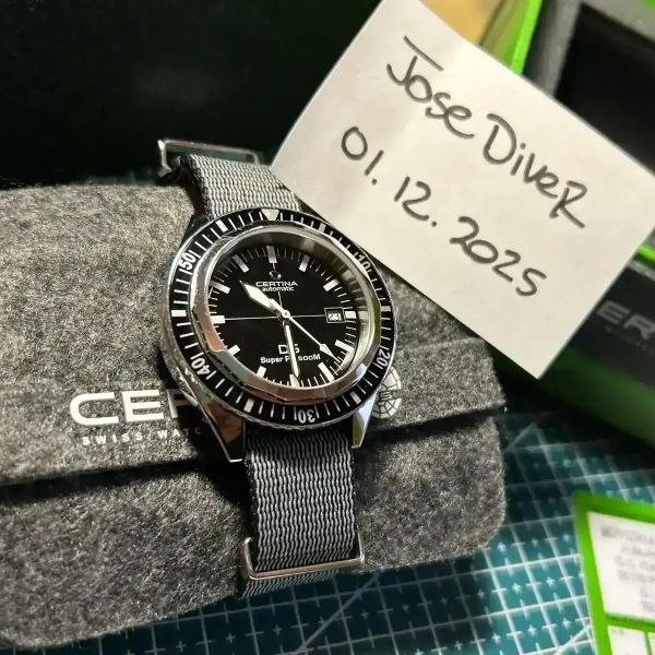 Certina PH500 - powermatic 80 - negro