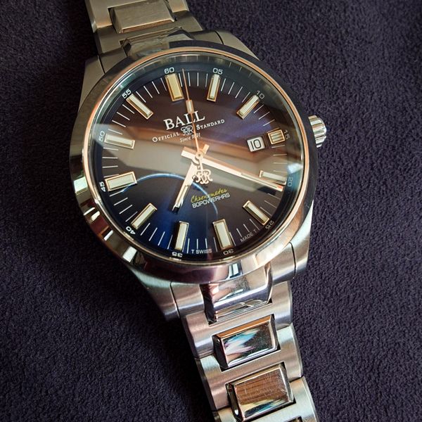 [WTS] Ball Engineer M Marvelight Blue In-House Movement 40mm