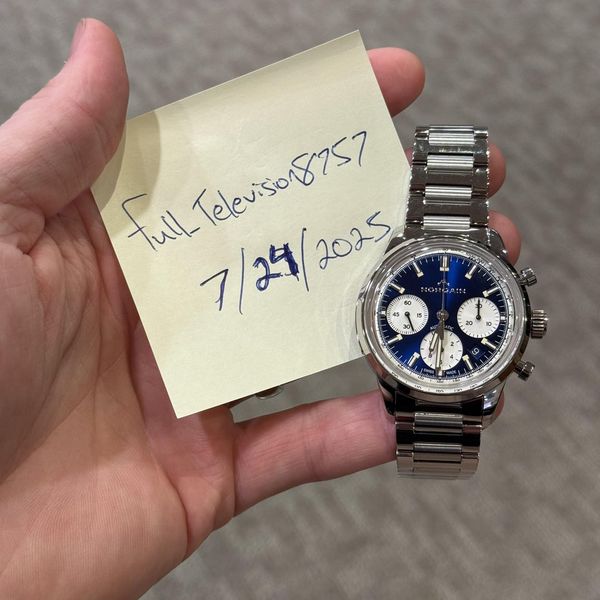 [WTS] NORQAIN FREEDOM 60 CHRONO 40MM STAINLESS STEEL BLUE D…