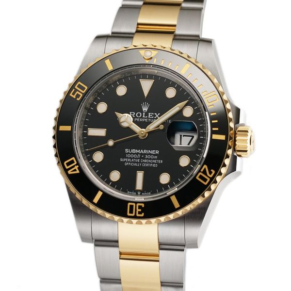 Rolex Submariner 41mm Steel and 18k YG Black Dial 126613 LN…
