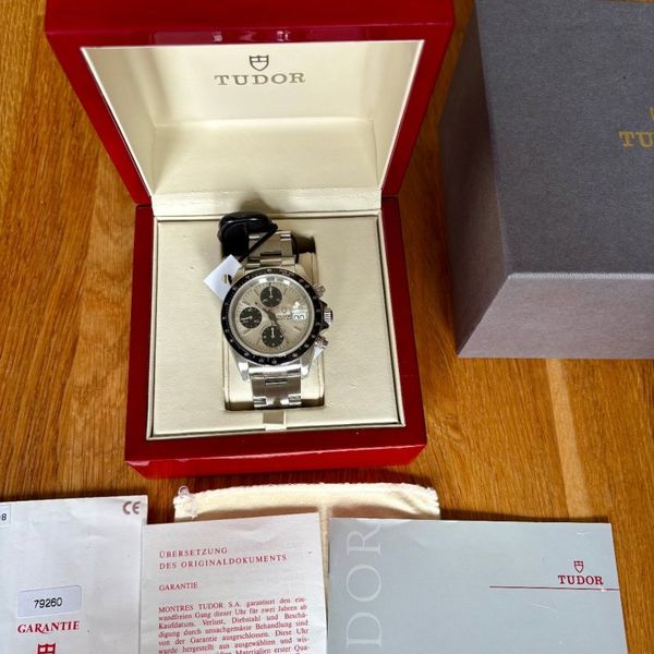 TUDOR Prince Date Chronograph 79260 Fullset