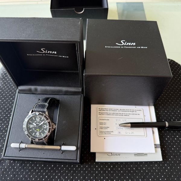 [WTS] SINN 857 UTC For Sale Tegimented Steel Case
