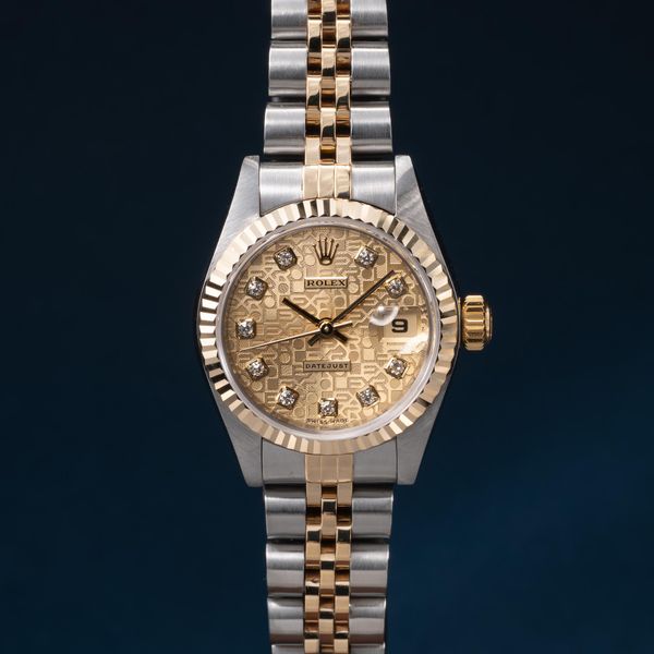 FS: 1999 Rolex Ladies Two-Tone DateJust 79173 Champagne Jub…