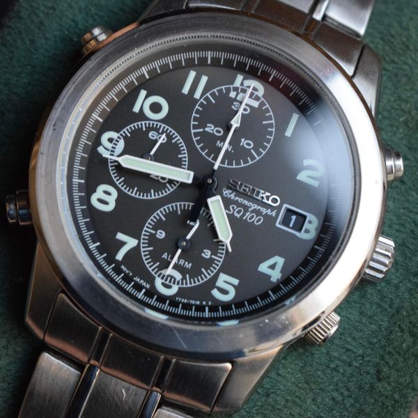 [WTS] Seiko Chronograph SQ100 Alarm ( 7T32-7E10 ) $275 Ship…