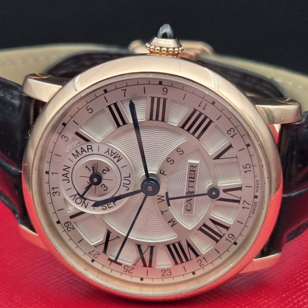 VERY RARE MINT CONDITION Cartier Rotonde Perpetual Calendar…
