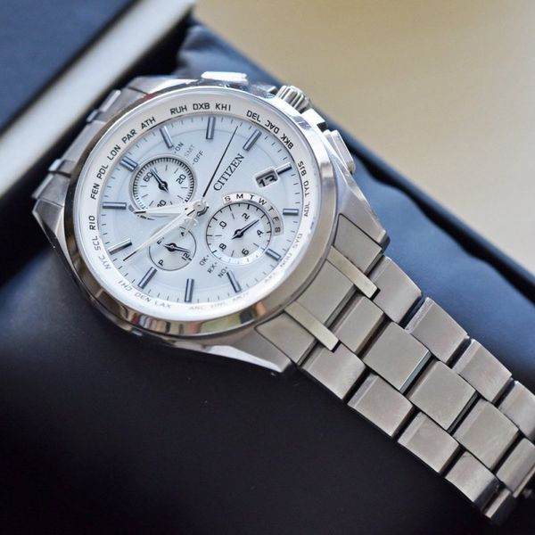 Citizen Attesa AT8040-57A (Titan, Funk, Chronograph, Solar,…