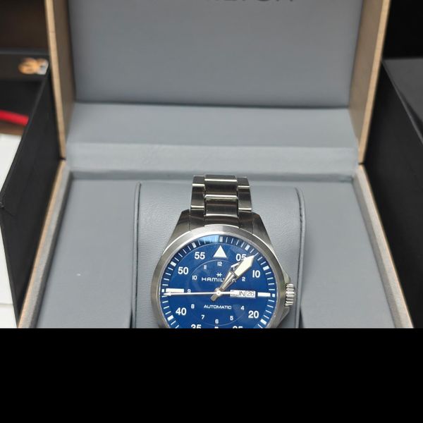 [WTS] Hamilton Khaki Aviation Auto Blue 42mm | $595 Shipped…