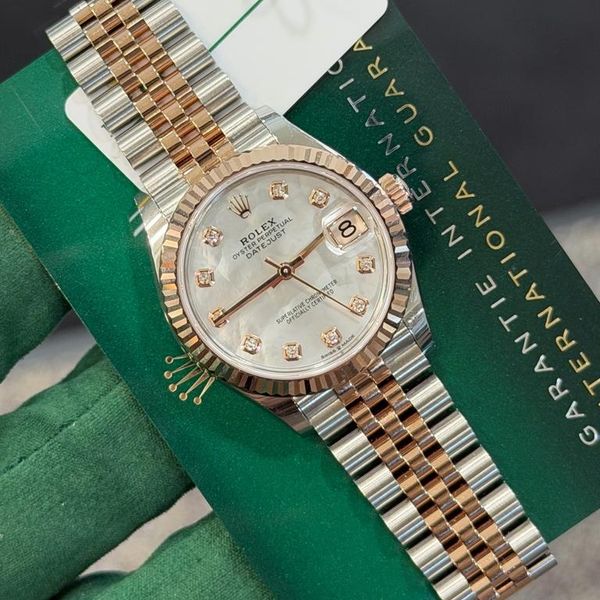 FSOT: 2024 Rolex Datejust 31 Mother of Pearl Dial Jubilee R…