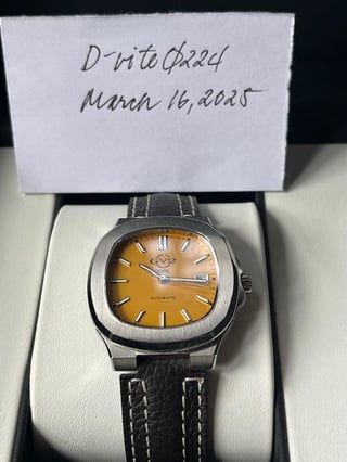 [WTS] Gevril GV2 Potente Yellow Dial - Repost, Reduced