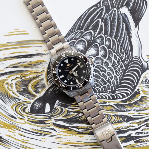 [WTS] Grand Seiko SBGA231 – Spring Drive Diver – Titanium –…
