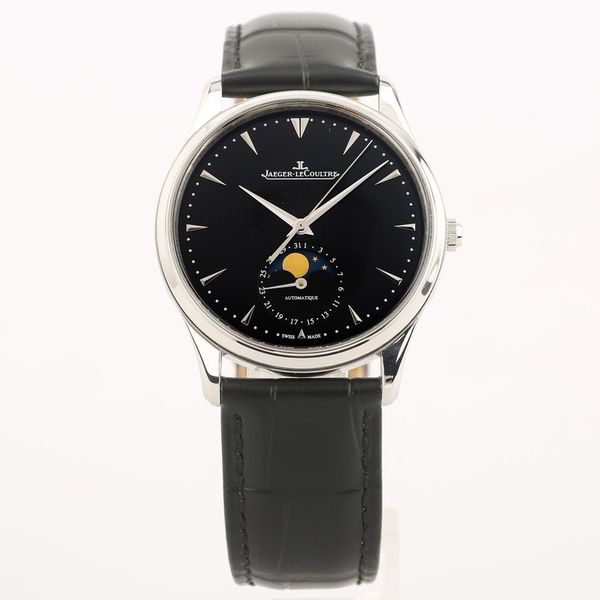 FS: Jaeger-LeCoultre Master Ultra Thin Moon Black Dial 39MM…