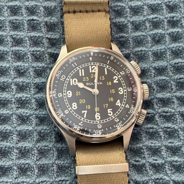 Bulova A-15 Pilot Automatic w/ extras