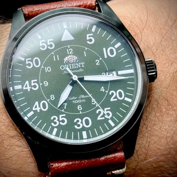 [WTS] Orient Aviator / Pilot Automatic (Dark Green Dial / B…
