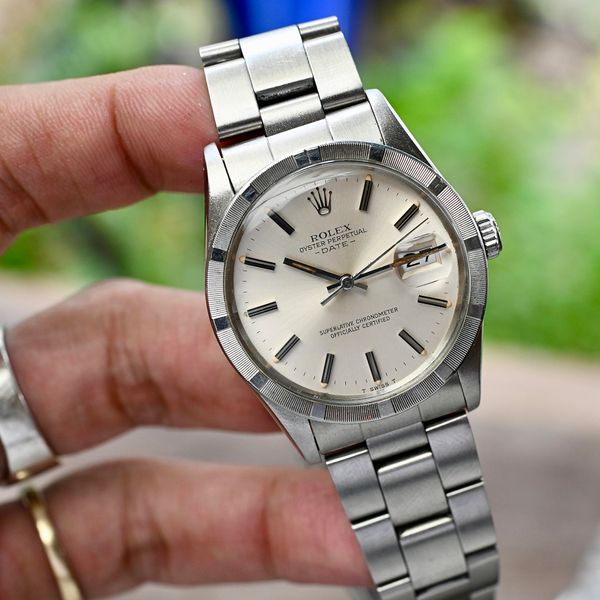 [WTS] Rolex Oyster Perpetual Date 15010 Silver Dial Engine-…