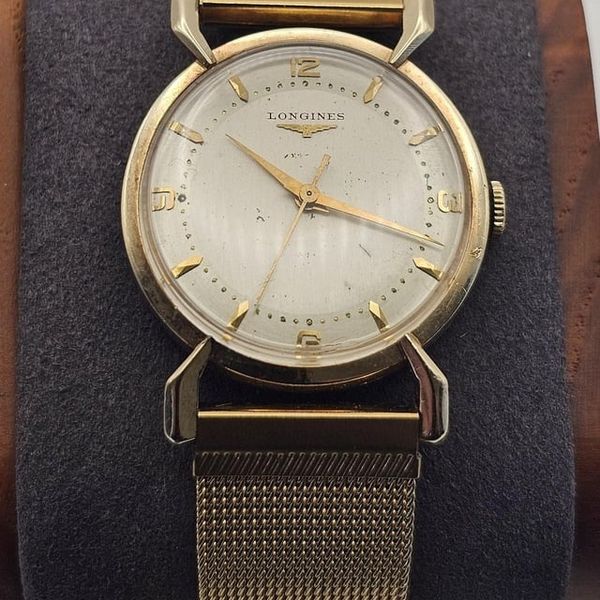 [WTS] Longines Fancy Lugs c.1953, reference 860-S-129 14k s…