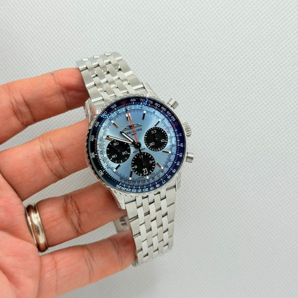 [WTS] Breitling Navitimer 41mm Ice Blue Chrono New 2026, $7k