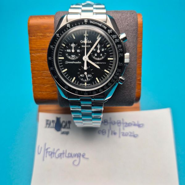 [WTS] Omega x Swatch Mission to the Moon MoonSwatch Mod