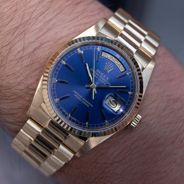 [WTS] 1985 Rolex Day-Date Ref. 18038 | 18K Yellow Gold | Da…
