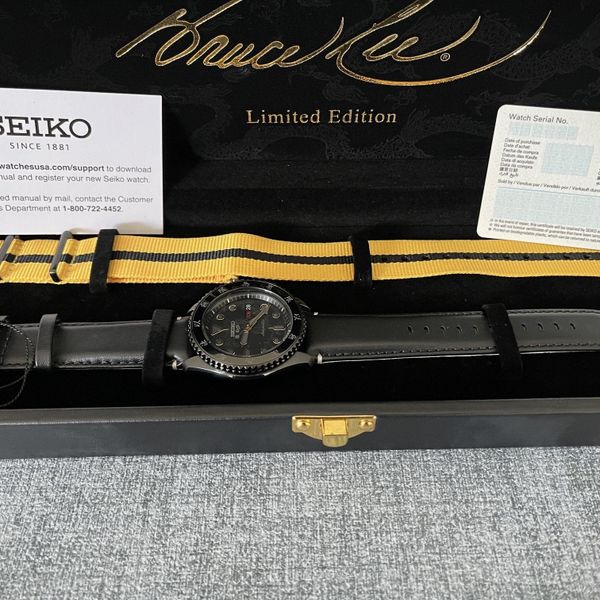 For Sale-Seiko SRPK39J-Bruce Lee Limited Edition