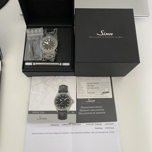 Sinn U50 tegimentiert von 04.2026 neu
