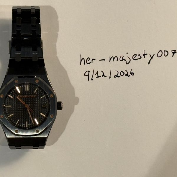 [WTS] audemars piguet royal oak selfwinding 34mm black cera…
