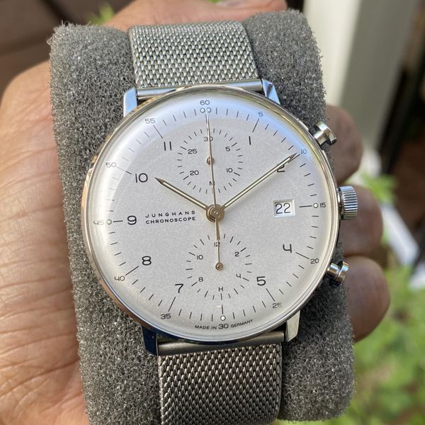 [WTS] Junghans Max Bill Chronoscope Automatic Sapphire Crys…