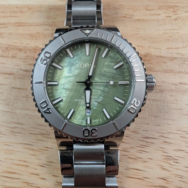 [WTS] Oris New York Harbor, 41.5 mm, MOP Green