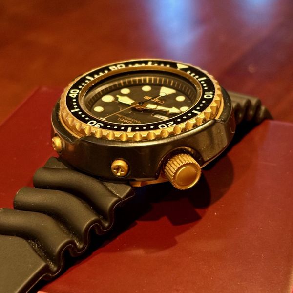 Seiko 7C46-7008 Golden Tuna
