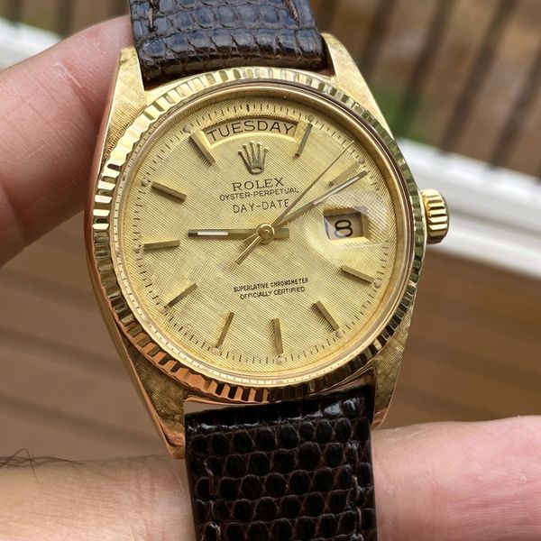 [WTS] Rolex 1803 Day Date President. 1970. Linen Dial. Flor…
