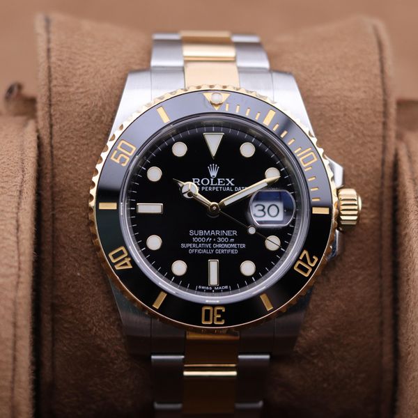 [WTS] Rolex Submariner 116613 40mm Black Ceramic 18K Yellow…