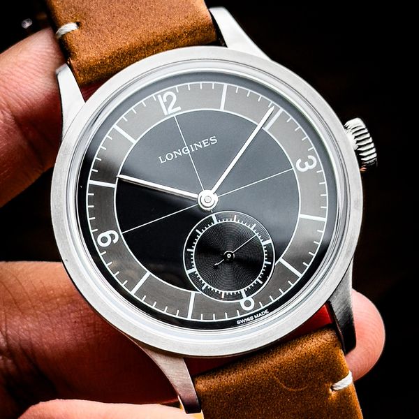 [WTS] Longines Heritage Classic Sector Dial Ref. L2.828.4.5…