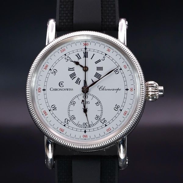 Chronoswiss Chronoscope CH 1520 Platinum Single Button Chro…