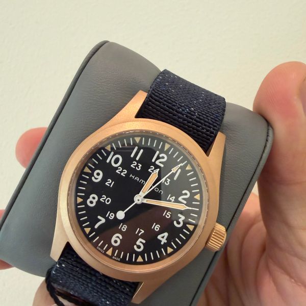 [WTS] Hamilton Khaki Field Bronze Mechanical Unworn