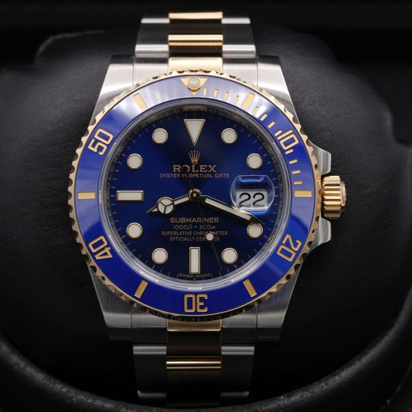 FSOT: Rolex Submariner Date - 116613LB - Blue - Steel / Yel…
