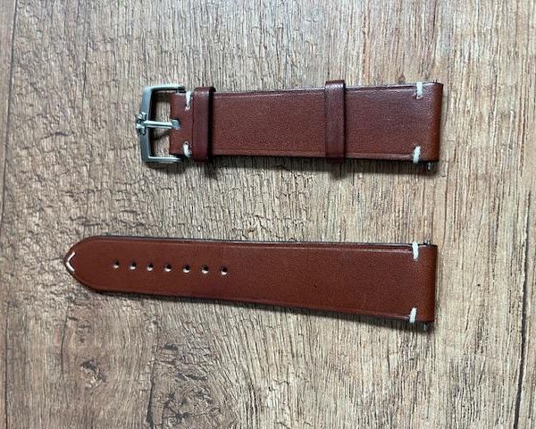 fS: Omega Leather Strap & Pin Buckle