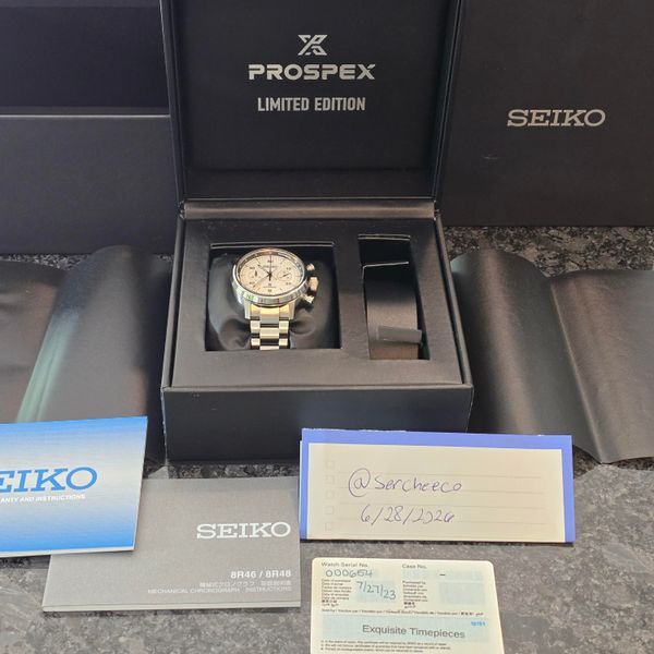 [WTS] Limited Edition Seiko Prospex Speedtimer SRQO35 - $1,…