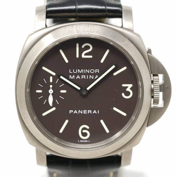 FS: Pre-Owned Panerai Luminor Marina Titanium PAM00061 D Se…