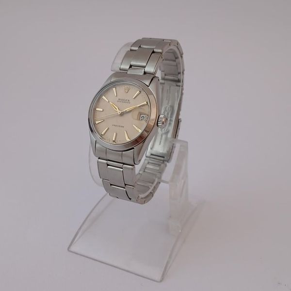 [WTS] Rolex Oysterdate Precision Rare  Beige Dial Stainless…