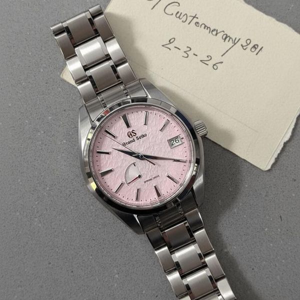 [WTS] Grand Seiko SBGA497 Pink Snowflake 9R Spring Drive Ti…