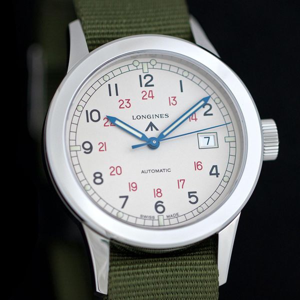 [WTS] Longines Heritage Military COSD Ivory Dial — Near Min…