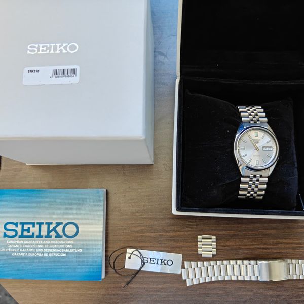 Seiko Snxs73, in erg goede staat