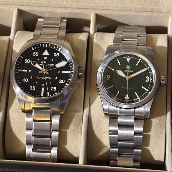 [WTS/WTT] Hamilton Khaki Aviation Pilot 39mm, Traska Summit…