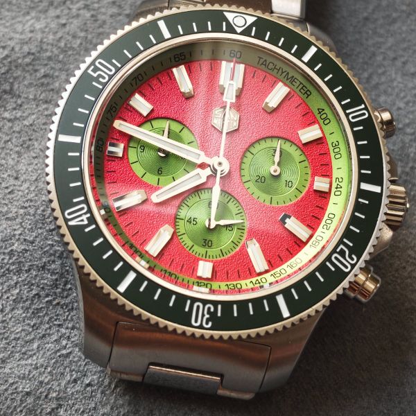 San Martin SN0118-G-JS  The Watermelon   Automatik-Chronogr…
